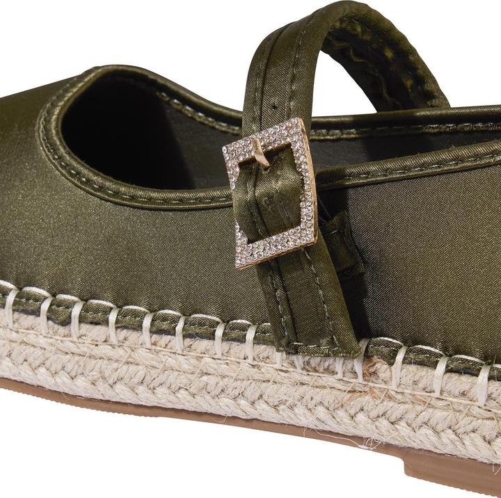 Actual product image Joe Browns Buckled Satin Espadrille Shoes (38)