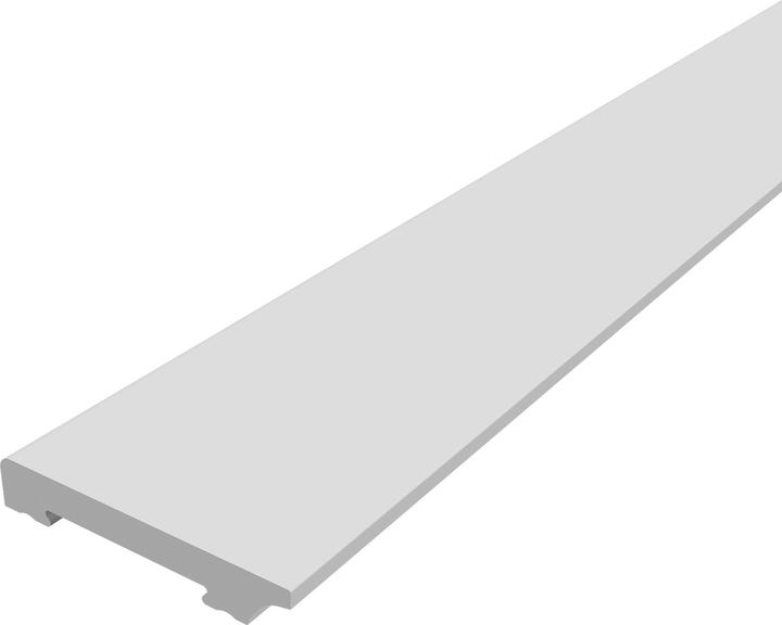 Actual product image Neu.Haus Skirting boards Coevorden set of 24 195x7 cm white