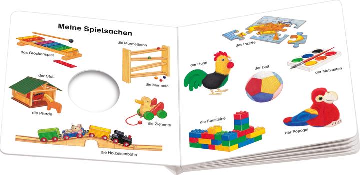 Produktbild Ravensburger Erste Bilder - Erste Wörter: Mein Gucklochbuch (Deutsch)