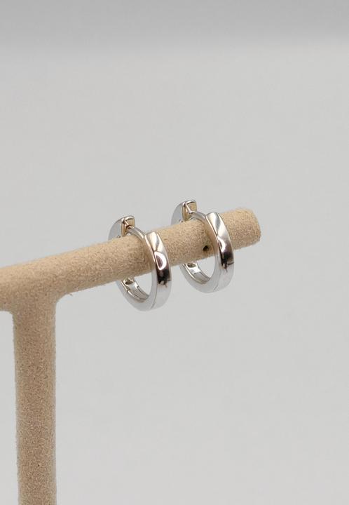 Image du produit Muau Créoles (Or blanc 750/18K)
