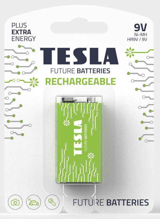 Image du produit Tesla GREEN+ NAB??JEC?? (1 pcs, 6HR61, 250 mAh)