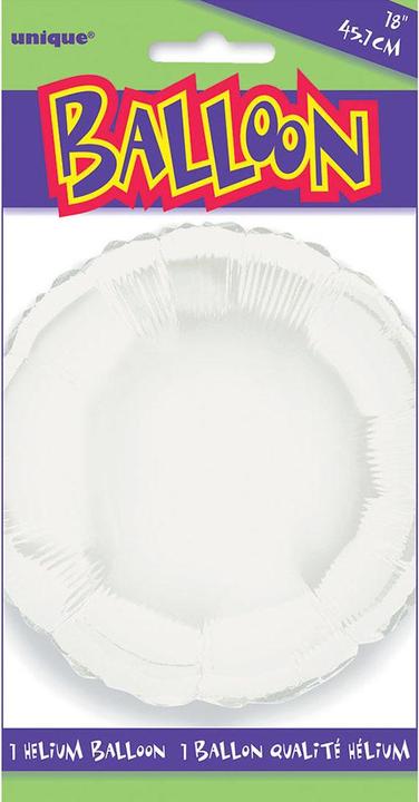 Image du produit Unique Ballon rond blanc (1 x)