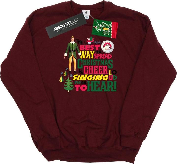 Elf Christmas Cheer Sweatshirt (XXL)