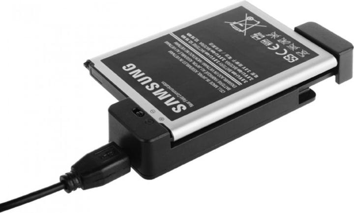 Produktbild PowerGuard Universal Smartphone Batterie Ladegerät für alle Handy Akkus (1 Stk., 2000 mAh, Ladegerät ohne Akku)