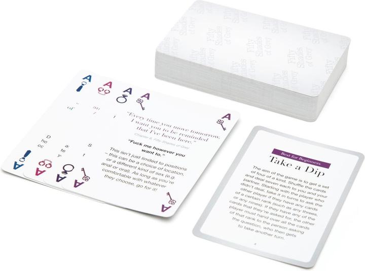 Fifty Shades of Grey Play Nice Talk Dirty Inspiration Cards (Compilation de jeux, Anglais)