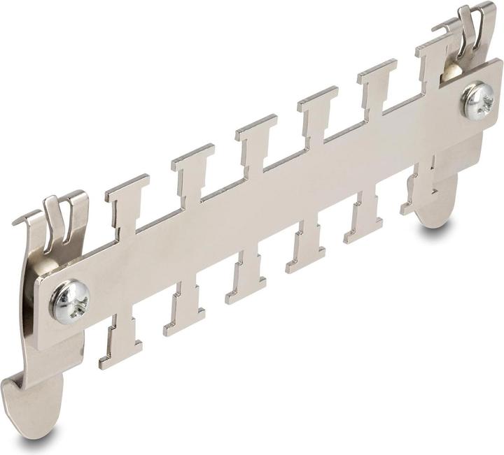Image du produit Delock Support de câbles pour rail DIN (Trou de câble, 12.20 cm)