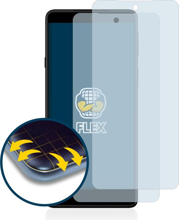 Produktbild BROTECT Full-Cover Displayschutz (2 Stück, Motorola Edge 20)