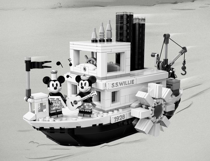 Image du produit LEGO Bateau à vapeur Willie (21317, LEGO Ideas, LEGO difficiles à trouver)
