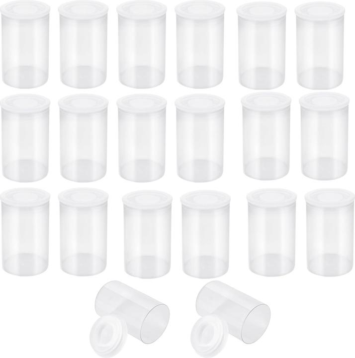 Produktbild Werkstein 20er Set Filmdosen Wasserdicht für Fotofilme/Kleinteile Transparent