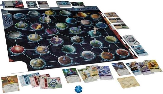 Image du produit Z-Man Games ZMND0027 - Star Wars : The Clone Wars, Brettspiel, für 1-5 Spieler, ab 14 Jahren (DE-Ausgabe) (Allemand)