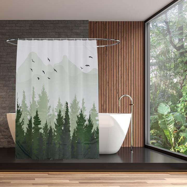 Produktbild Relaxdays Duschvorhang (180 x 200 cm)