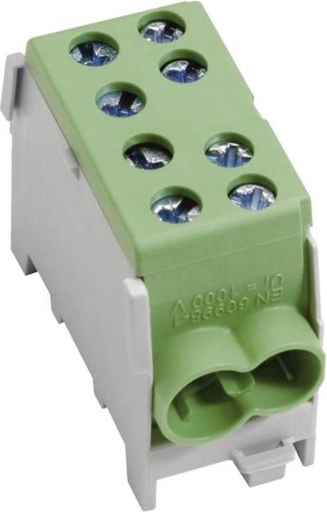 Image du produit Hager Borne de dérivation principale KH35E 1 pôle 2x35-2x25qmm IP20 couleur:vert