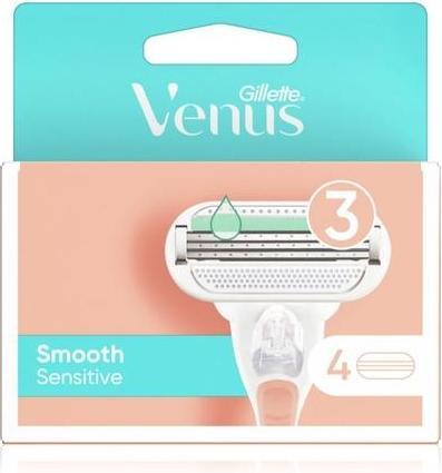 Actual product image Gillette Venus Venus Sensitive Smooth refill cartridges - 4 cartridges (4 x)