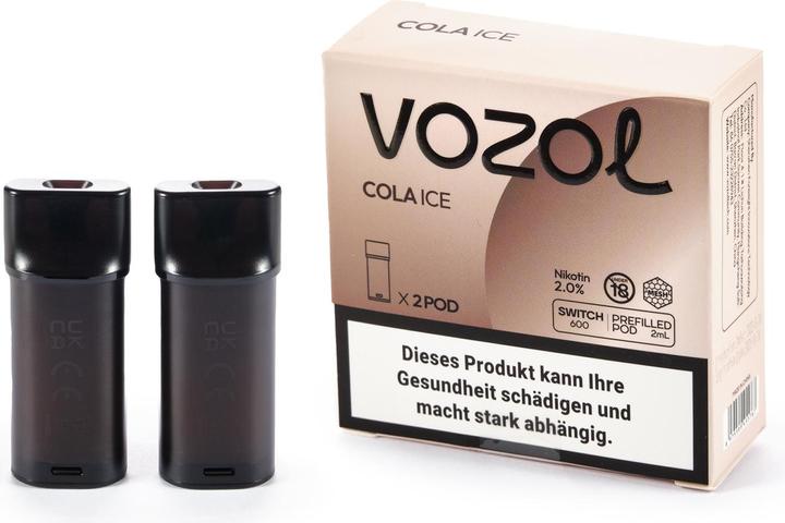 Actual product image Vozol Switch 600 POD, Cola ICE (1 x)