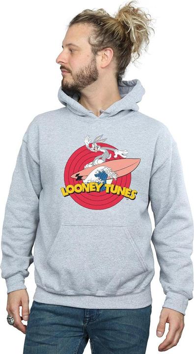 Produktbild Looney Tunes Bugs Bunny Surfing Kapuzenpullover (L)