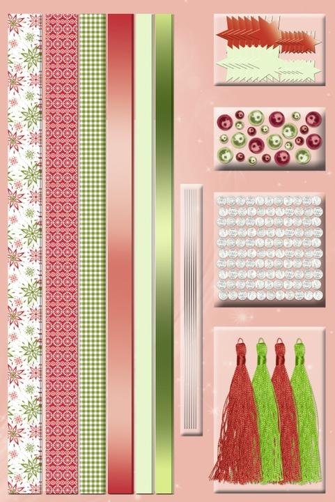 Produktbild Ursus Bastelset Designstreifen Paper Balls Country
