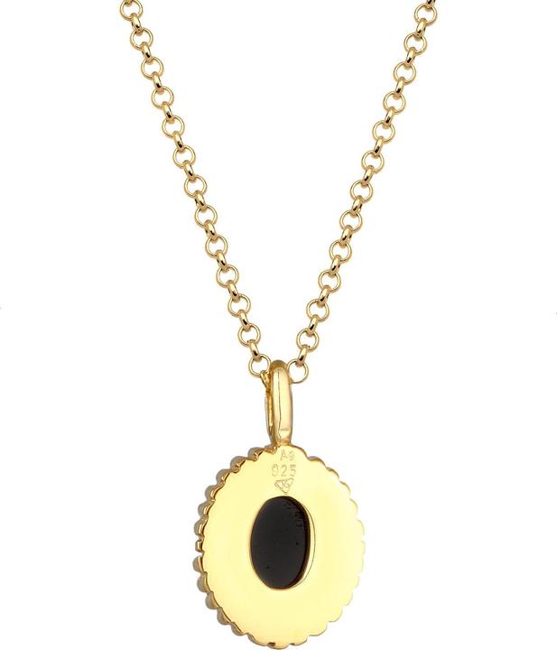 Immagine prodotto Elli Collana di pietre preziose, ovale (Argento 925, 45 cm)