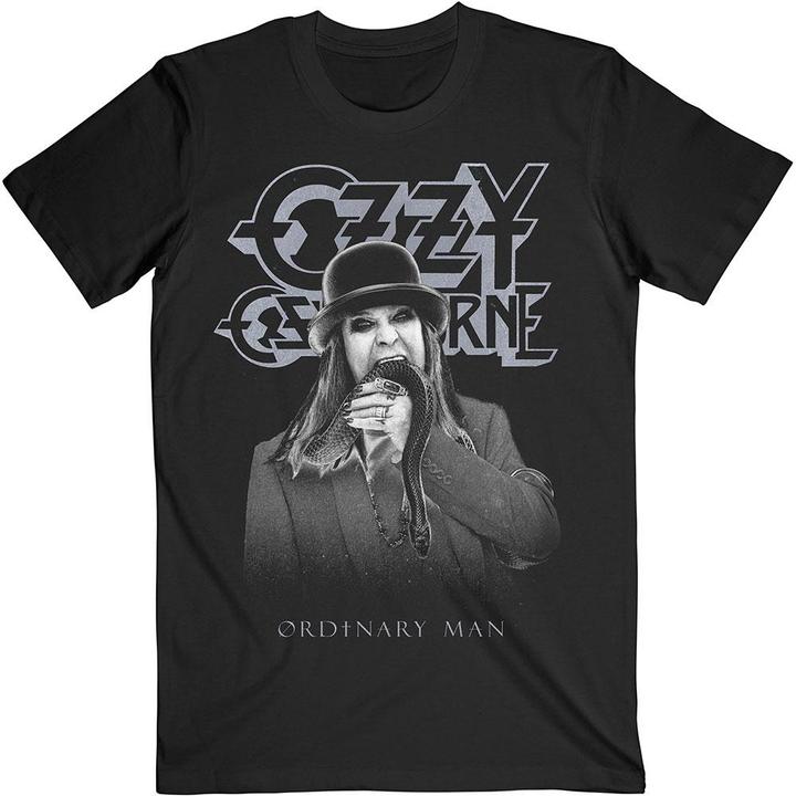 Produktbild Ozzy Osbourne Erwachsene Gewöhnlicher Mann Schlange Baumwolle TShirt (S)