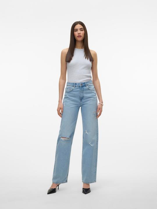 Immagine prodotto Vero Moda VMRYLEE Hohe Taille Gerade geschnitten Jeans Straight-Fit (W25/L32)