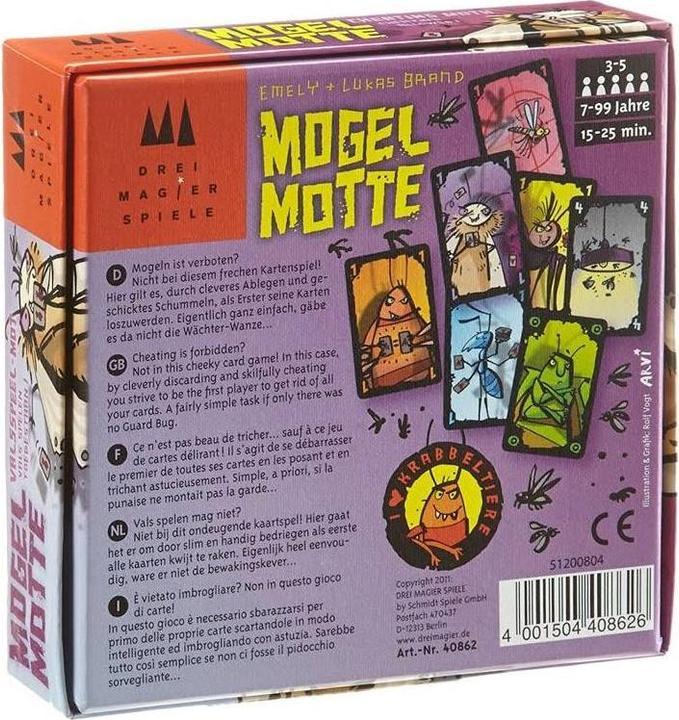 Produktbild Drei Magier Spiele Mogel Motte (Deutsch, Französisch, Italienisch)