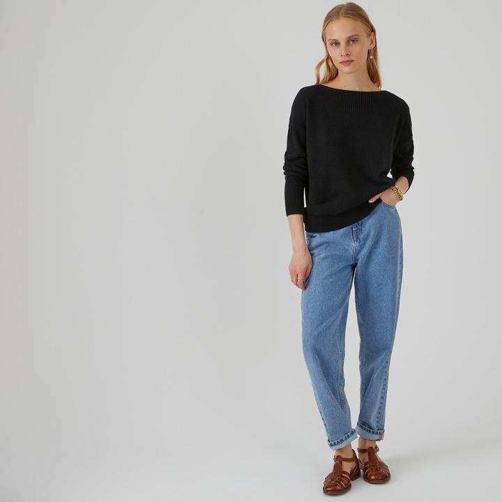 Produktbild La Redoute Collections Pullover mit U-Boot-Ausschnitt (S)
