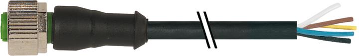 Produktbild Murr Elektronik 7000-12241-6150500 Sensor-/Aktor-Steckverbinder, unkonfektioniert 5.00 m Polzahl: 5 1 St.