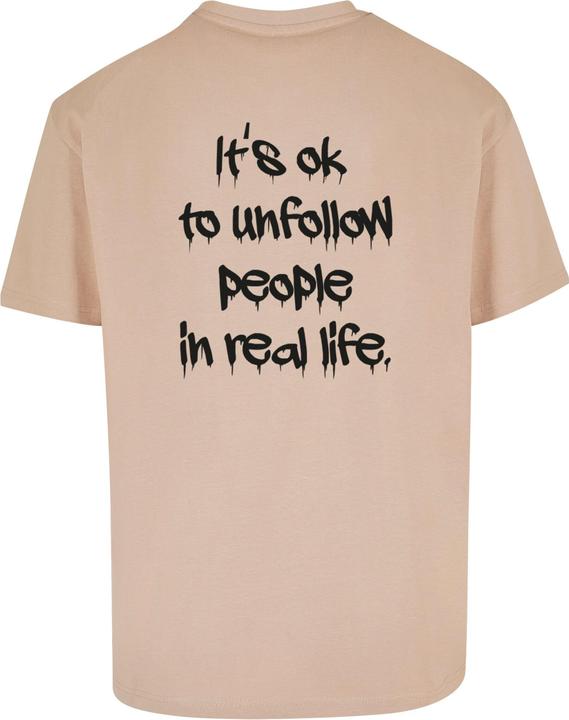 Produktbild Merchcode Unfollow front X Oversize Tee - 112215 (XS)