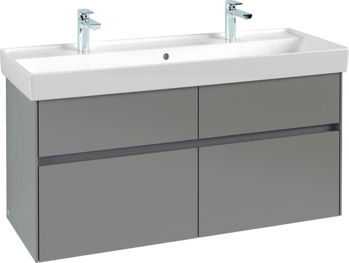 Villeroy & Boch Collaro Waschbeckenunterschrank 1154x546x444 mm, 4 Auszüge, C01200 (115.5 x 44.5 x 54.5 cm)