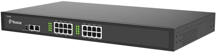 Actual product image Yeastar VoIP gateway TA1600 16xFXS RJ11 or 1xFXS RJ21