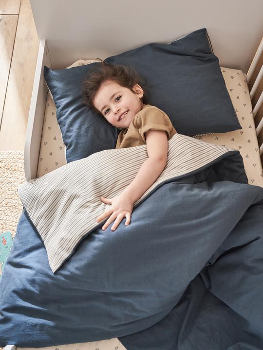Vertbaudet Baby Kissenbezug NAVY SEA Oeko-Tex (40 x 60 cm, 40 x 60 cm)