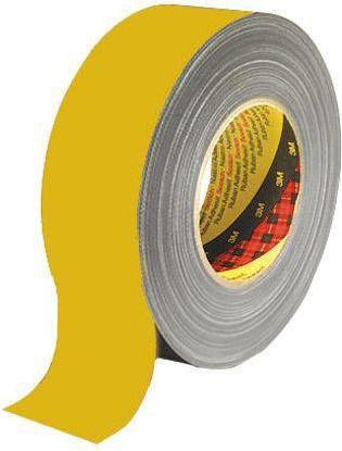 Image du produit 3M Scotch 389 Duct Tape, 50m x 50mm, Yellow, PE Coated Finish (50 mm)