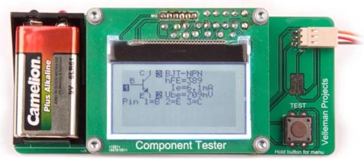 Produktbild Whadda KOMPONENTENTESTER-BAUSATZ WSMI8115