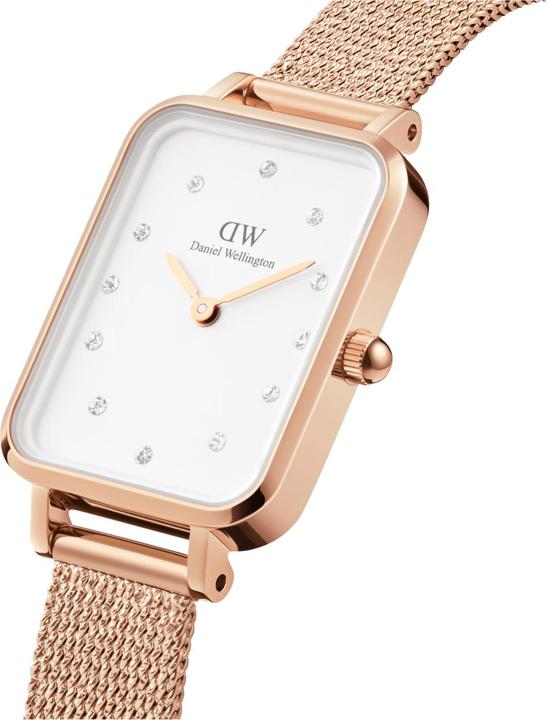 Immagine prodotto Daniel Wellington Quadro Lumine Pressed Melrose (Orologio da polso analogico, 20 mm)