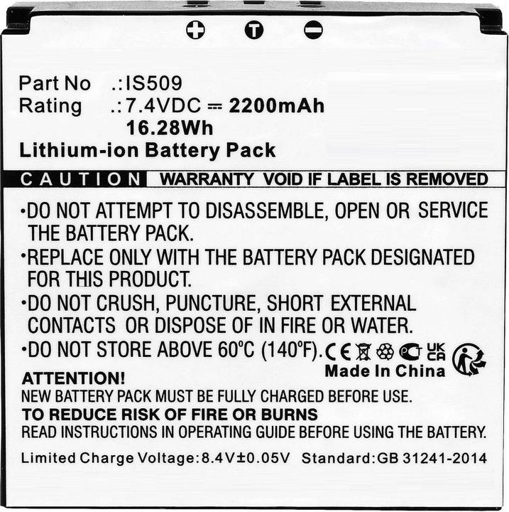 Immagine prodotto CoreParts Batteria 7,4V 2200mAh 16,28Wh (2200 mAh)