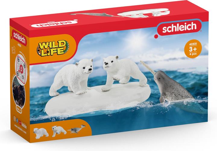 Image du produit Schleich Glisse sur les ours polaires