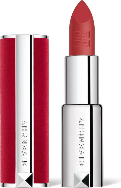Actual product image Givenchy Le Rouge Deep Velvet Lipstick Beauty No. 27 - Rouge Infuse (27)