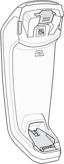 Image du produit Zebra CR8178-SC Standard Cradle - Cradle d'accueil pour lecteur de codes à barres
