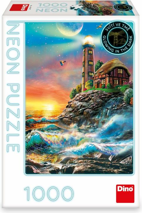 Actual product image Dino Lighthouse puzzle 1000 pieces (1000 pieces)