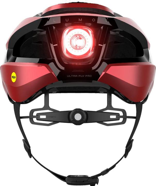 Image du produit Lumos Ultra Fly Pro Mips + Firefly - daredevil red (54 - 61 cm)