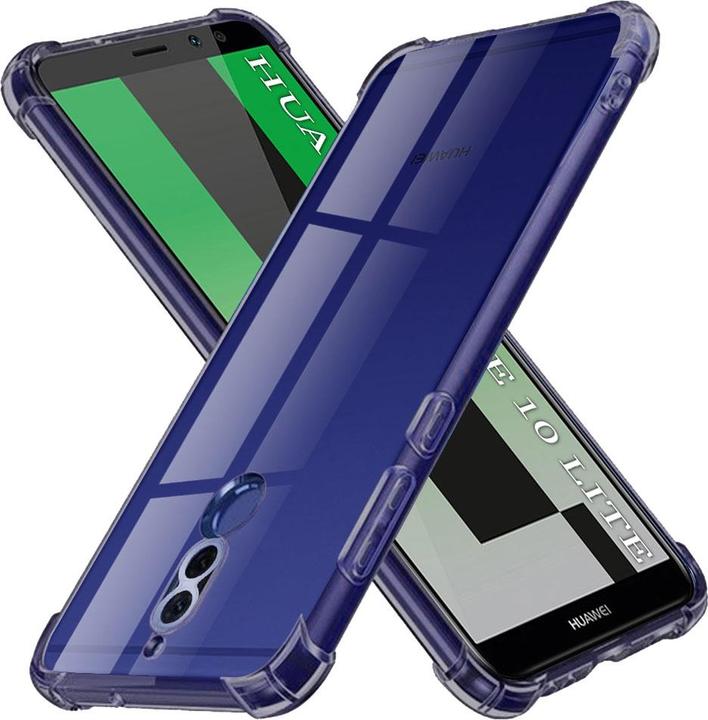 Produktbild Techsuit - Shockproof Clear Silicone - Huawei Mate 10 Lite - Smoke Black (Huawei Mate 10 Lite)