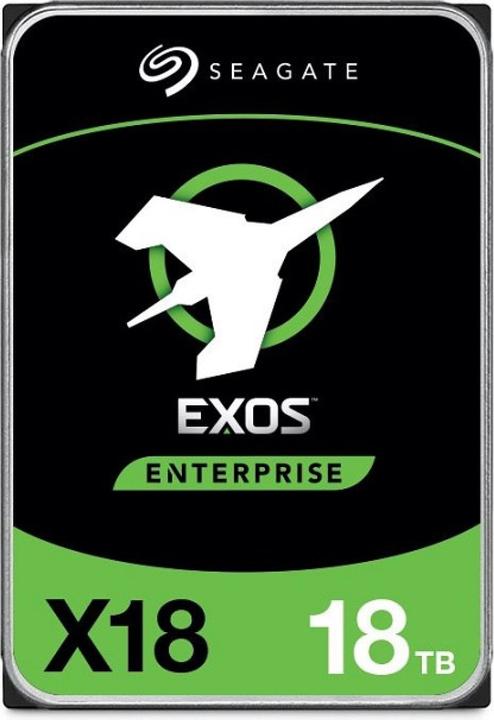 Actual product image Seagate Exos X18 SED (18 TB, 3.5", CMR)