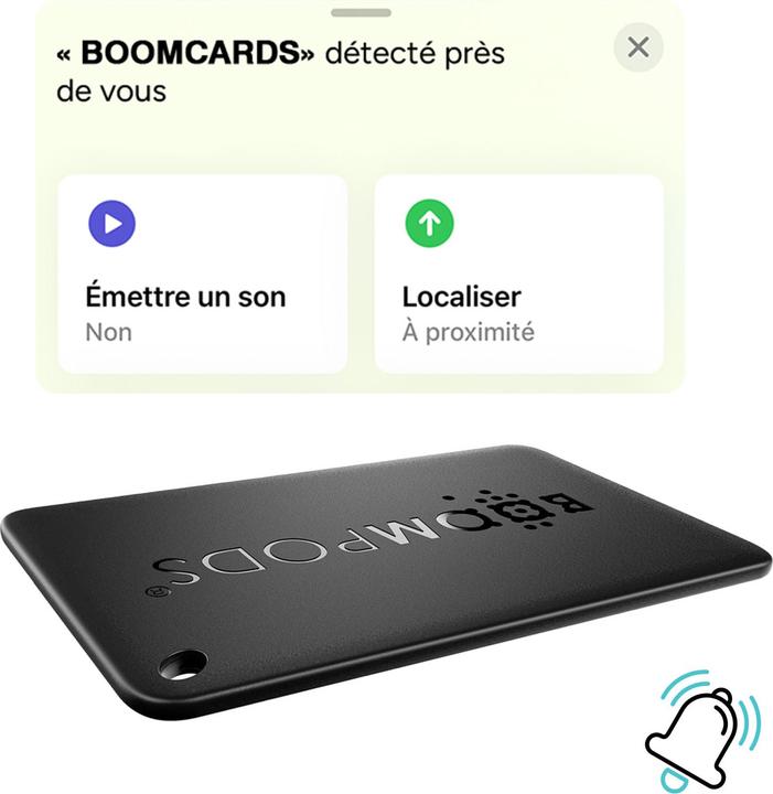 Produktbild Boompods Boomcard schwarz