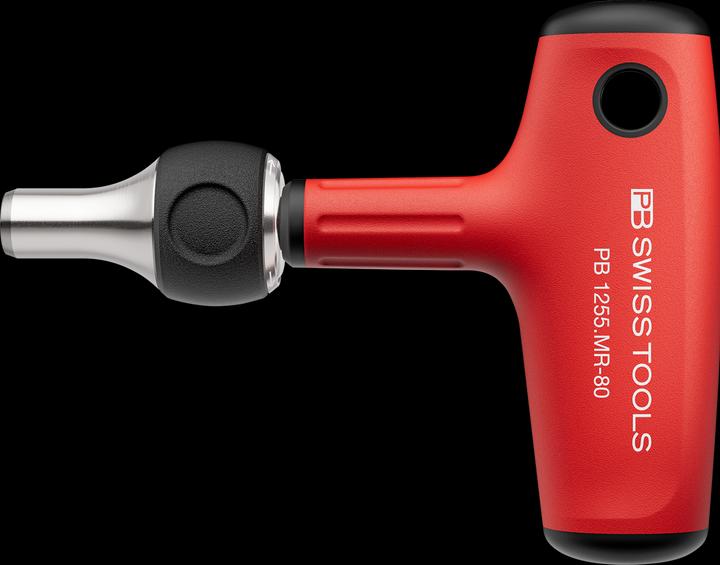 Productafbeelding PB Swiss Tools Porte-embouts à manche transversale avec cliquet PB 1255.MR-80 (1/4")