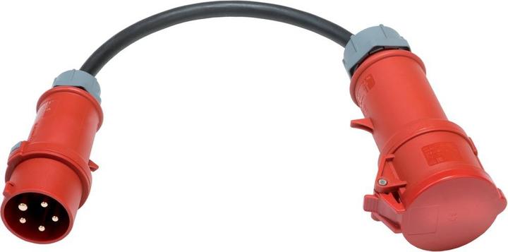Actual product image Kalthoff CEE adapter cable plug 16A / coupler 32A 0.5m (0.50 m, CEE)