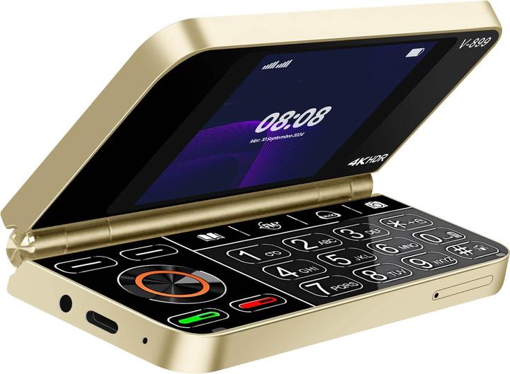 Produktbild Avizar V899 (0.03 GB, Gold, 2.80", Dual SIM, 0.30 Mpx, 2G)