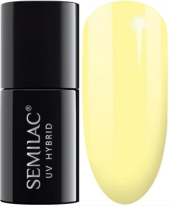 Actual product image Semilac 023 Bananas 7ml (023 Bananas, UV gel varnish)