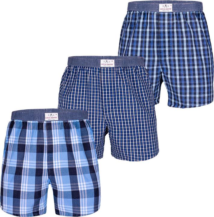 Luca David Boxer Olden Glory (L, 3er Pack)