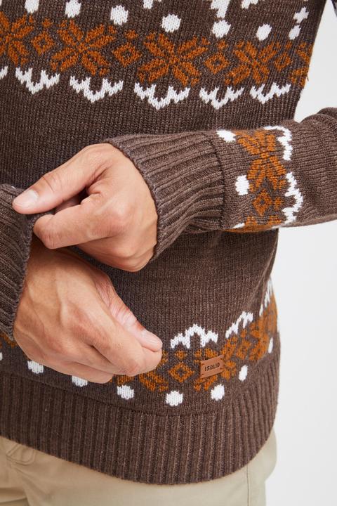 Immagine prodotto Solid Norwig Maglione In Maglia Grossa Pullover Maglieria Da Uomo Con Girocollo (XL)