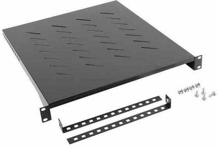 Lanberg 19 " fester Boden 1U Rack-483x500mm schwarz