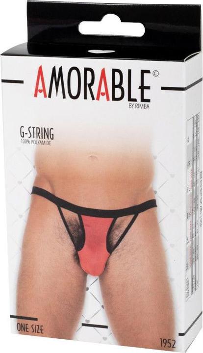 Image du produit Amorable by Rimba Offener String - One Size - Rot (Taille unique)